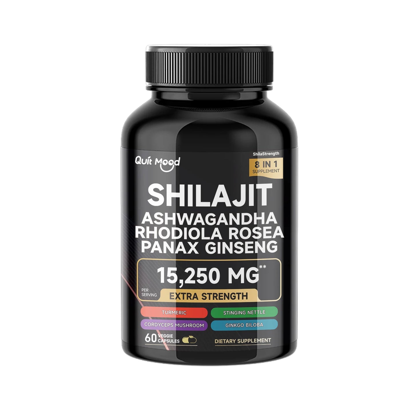 Sea Moss and Shilajit Bundle 120 capsules