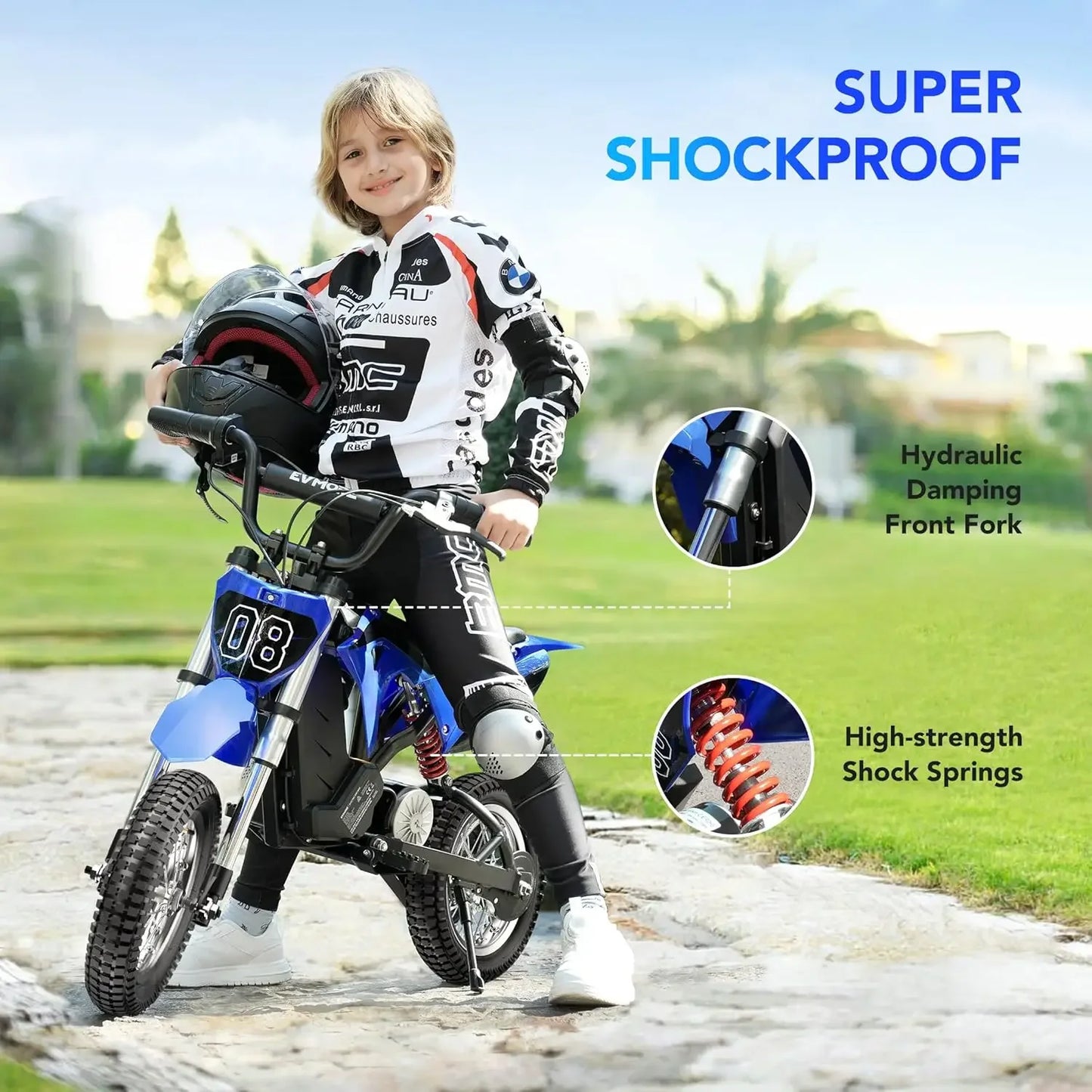 36V 350W Kids Electric Dirt Bike