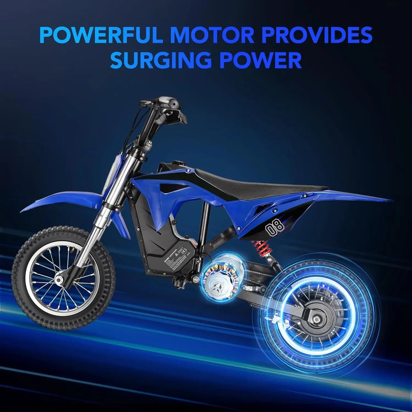 36V 350W Kids Electric Dirt Bike