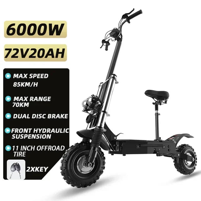 Electric Scooter for Adults 85km/h