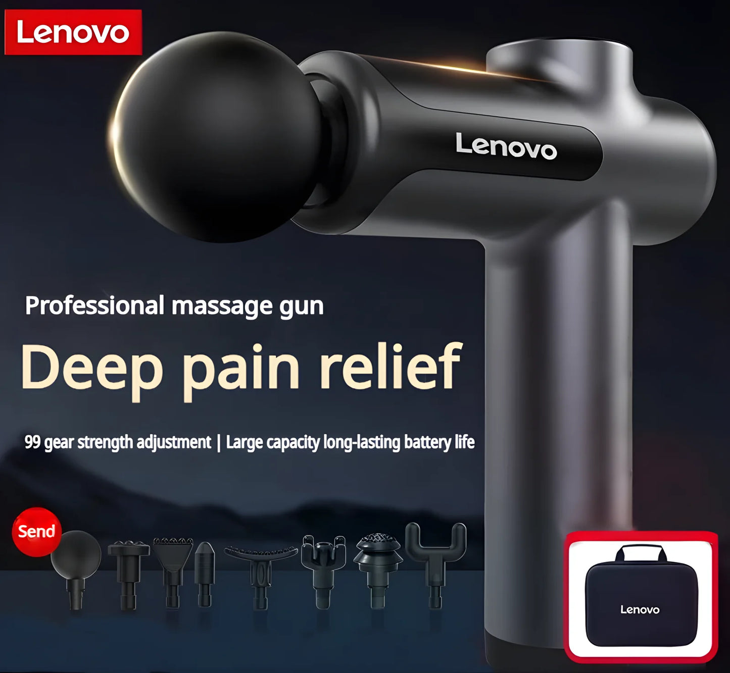 Lenovo Brand Fascia Massage Gun